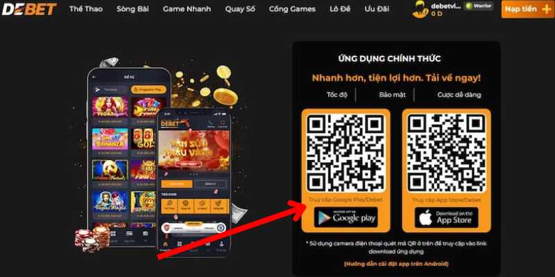 Tải app debet về ios